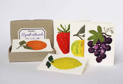 Fruit Note Cards, Box of 10