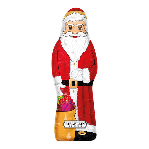 Riegelein Foil Wrapped Milk Chocolate Santa Claus