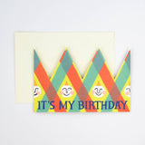 Party Crown Card: It's My Birthday