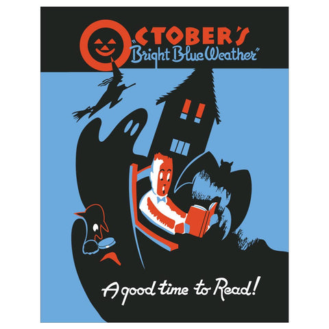 Greeting Card: October A Good Time to Read