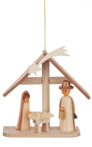 German Christmas Ornament: Nativity