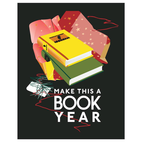 Greeting Card: Make This a Book Year