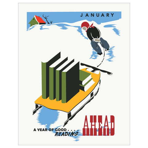 Greeting Card: A Year of Good Reading Ahead