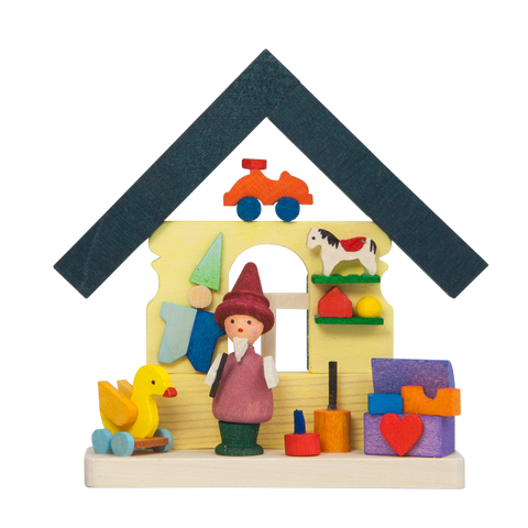 German Christmas Ornament: Christmas House Elf