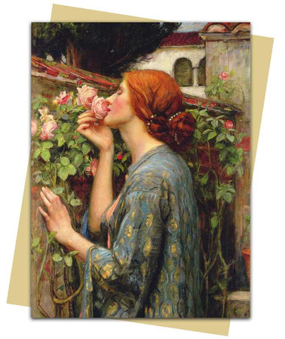 Note Card: The Soul of the Rose, by John William Waterhouse