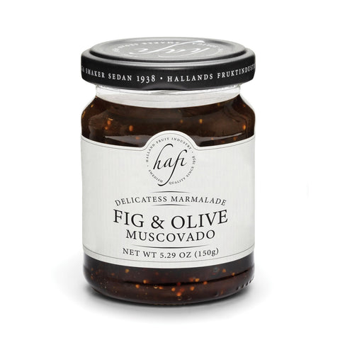 Hafi Swedish Fig & Olive Muscovado Marmalade