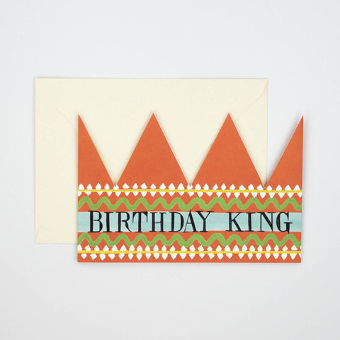 Party Crown Card: Birthday King