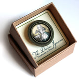 Alice in Wonderland "Drink Me" Brooch, Handmade in Detroit