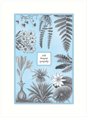 Sympathy Card : Botanical