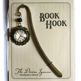Steampunk Edwardian Clock Book Hook