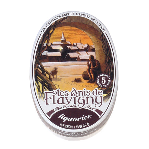 Les Anis de Flavigny Pastilles Tin: Liquorice