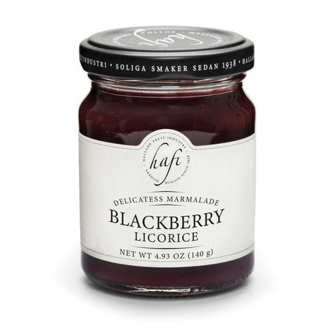Hafi Swedish Blackberry Licorice Marmalade