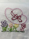 Millie's Tea Towels, Hand Embroidered: Summer (6 to choose from)