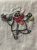 Millie's Tea Towels, Hand Embroidered: Old World Delights (12 to choose from)