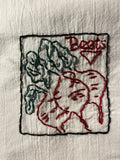 Millie's Tea Towels, Hand Embroidered: Seed Packets (9 to choose from)