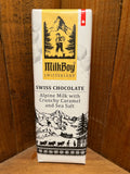 Milkboy Alpine Milk Chocolate with Crunchy Caramel & Sea Salt Bar, from Switzerland
