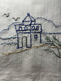 Millie's Tea Towels, Hand Embroidered: Lighthouses (8 to choose from)