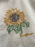Millie's Tea Towels, Hand Embroidered: Floral Collection (6 to choose from)