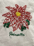 Millie's Tea Towels, Hand Embroidered: Floral Collection (6 to choose from)