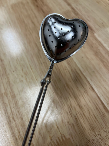 Spoon Style Heart Shaped Tea Infuser for Loose Teas