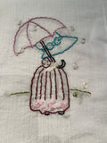 Millie's Tea Towels, Hand Embroidered: Sun Bonnet Days Collection (9 to choose from)
