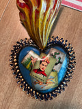 Loteria Sacred Heart: Frida Kahlo (La Pintora)