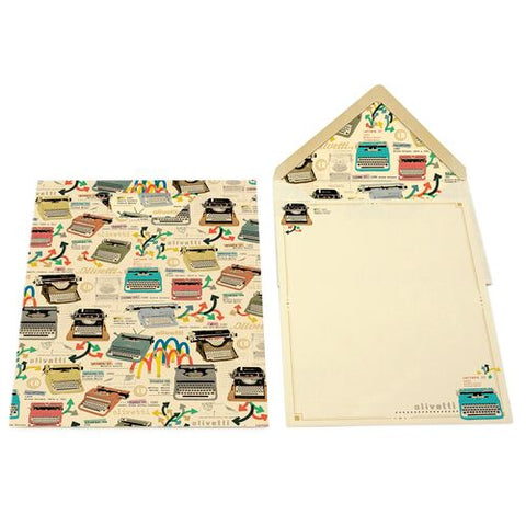 Italian Writing Paper: Olivetti