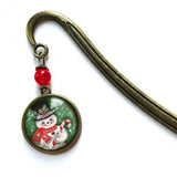 Retro Snowman Book Hook