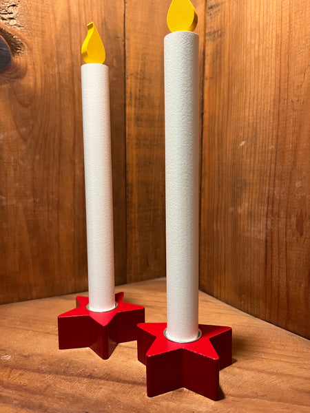 Swedish Candle Holders: Stars – Convivio Bookworks
