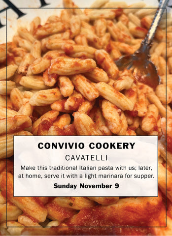 Make Cavatelli with the Cutrone Family, November 9