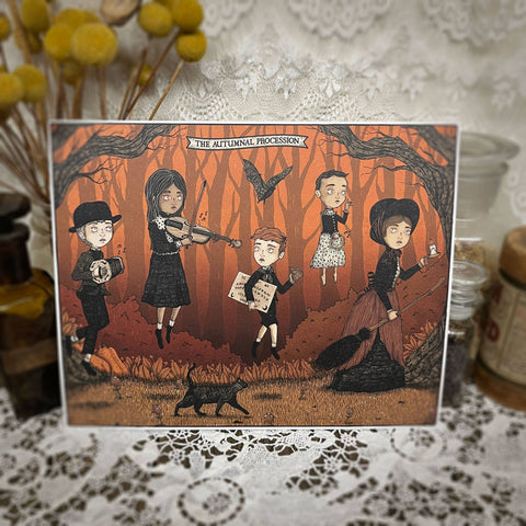 The Orphans of Dudleytown Art Print: The Autumnal Procession