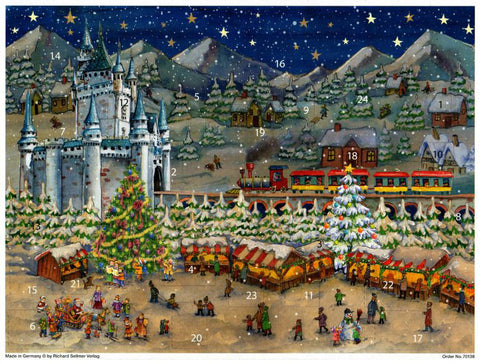 Advent Calendar: Christmas Market at Neuschwanstein Castle