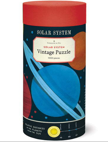 Vintage Puzzle: Solar System, 1000 pieces