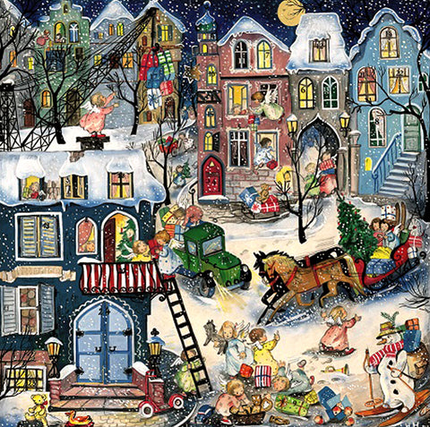Advent Calendar: Bustling City