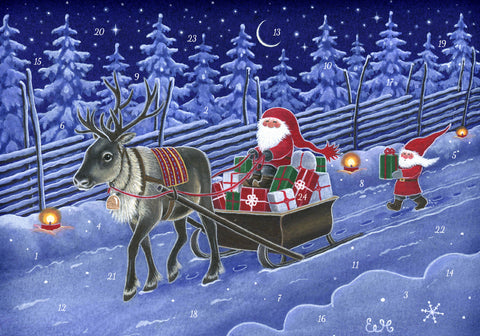 Advent Calendar: Tomte Sleighride