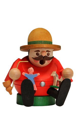 German Incense Smoker: Mini Toy Seller (Spielzeugverkäufer)