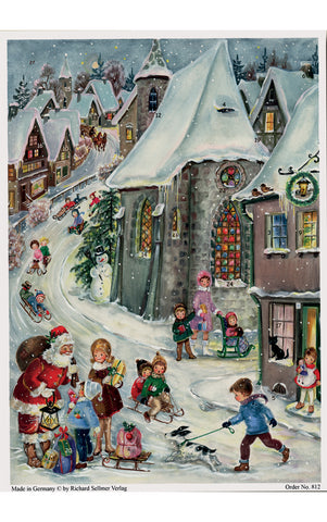 Advent Calendar: Santa Comes to Town