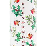 Advent Pillar Candle: The Holly & the Ivy