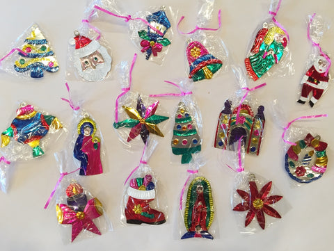 Mexican Tin Ornaments: Christmas Traditions