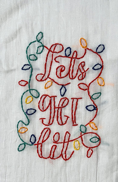 Millie's Tea Towels, Hand Embroidered: Java Jive Collection (12 to cho –  Convivio Bookworks