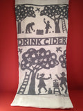 Flour Sack Tea Towels: Drink Cider