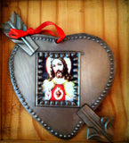 Oxidized Frame Heart