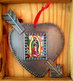 Oxidized Frame Heart