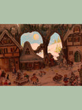 Advent Calendar: Snowy Houses