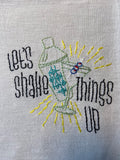Millie's Tea Towels, Hand Embroidered: Kitchen Wisdom Collection (9 to choose from)