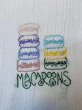 Millie's Tea Towels, Hand Embroidered: Sweet Treats Collection (11 to choose from)