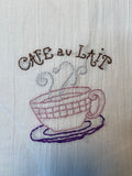 Millie's Tea Towels, Hand Embroidered: Java Jive Collection (12 to choose from)