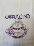 Millie's Tea Towels, Hand Embroidered: Java Jive Collection (12 to choose from)