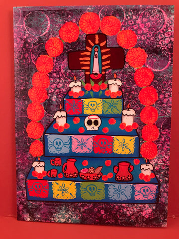 Day of the Dead Greeting Card: Para Los Muertos