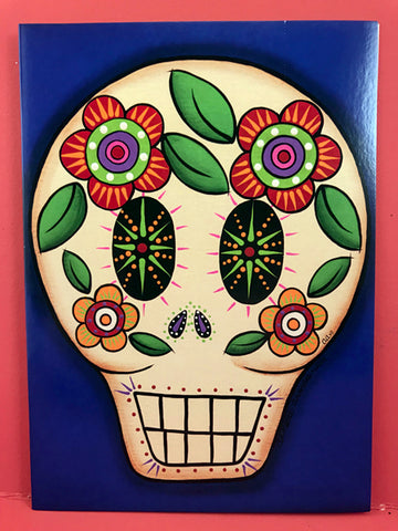 Day of the Dead Greeting Card: Calaca